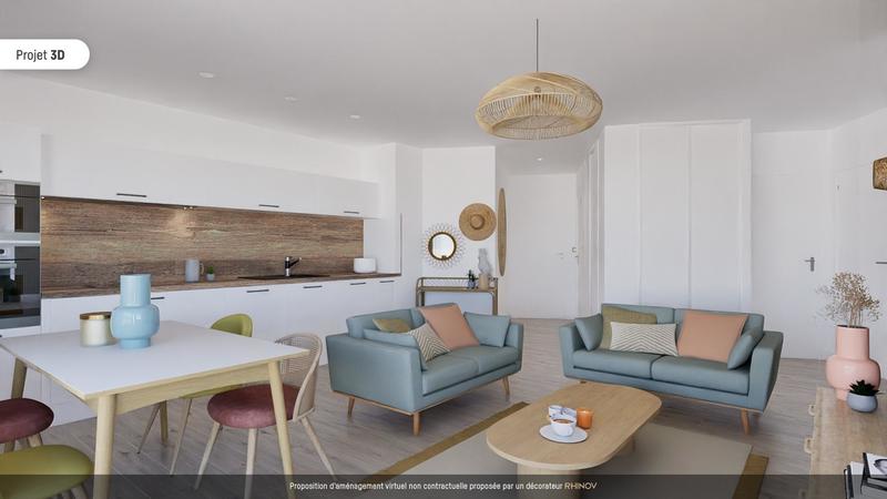 Appartement - 75 m² - 3 pièces