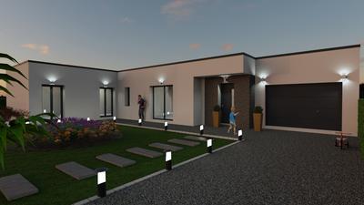 Maison - 90 m² - 4 pièces