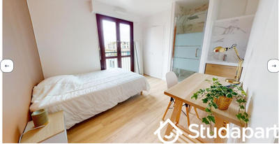 Chambre - 11 m² - 1 pièce