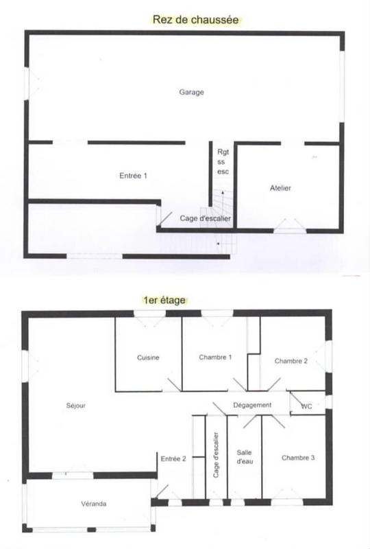 Maison - 88 m² - 4 pièces