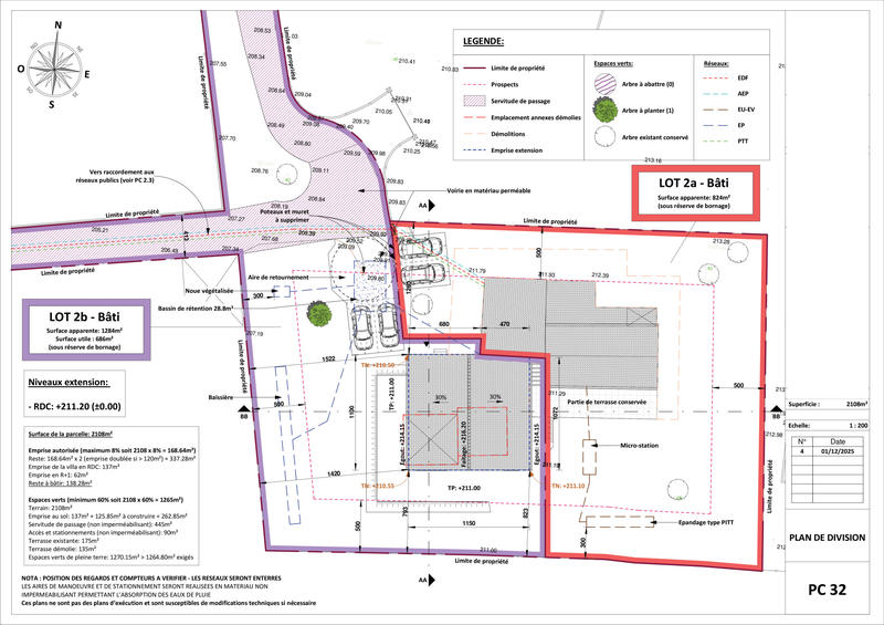 Maison - 120 m² - 4 pièces