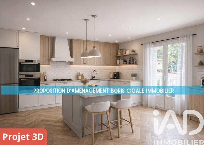 Maison - 105 m² - 4 pièces