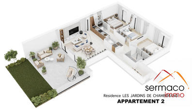 Appartement - 96 m² - 4 pièces