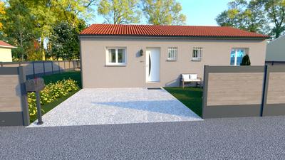 Maison - 80 m² - 4 pièces