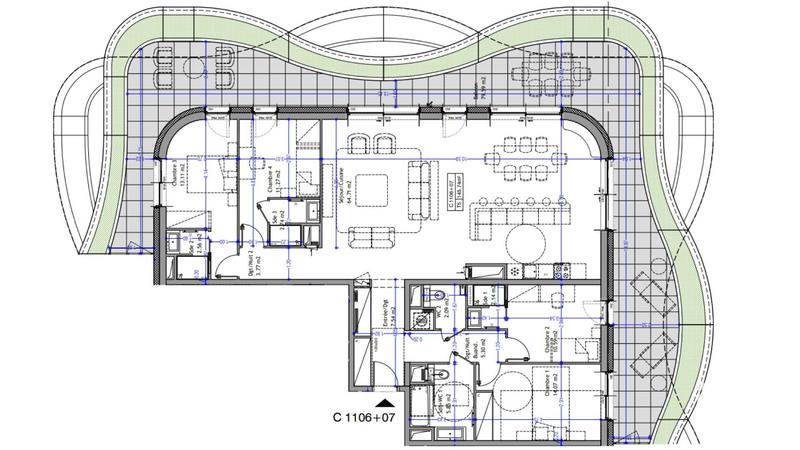 Appartement - 146 m² - 5 pièces