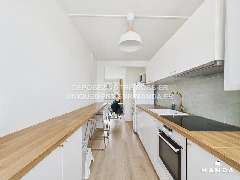 Chambre - 9 m² - 4 pièces