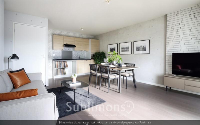 Appartement - 61 m² - 3 pièces