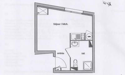 Studio - 20 m² - 1 pièce