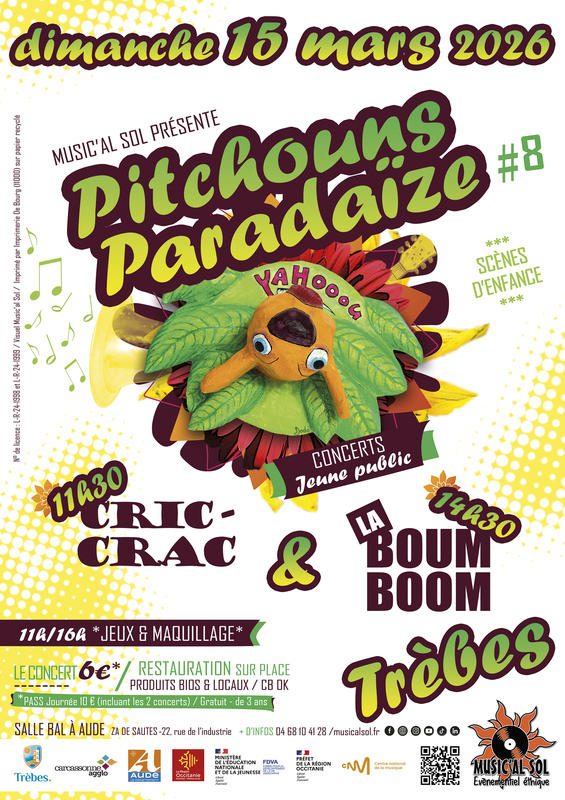 Pitchouns Paradaïze #8 : Cric-crac + Boum Boom