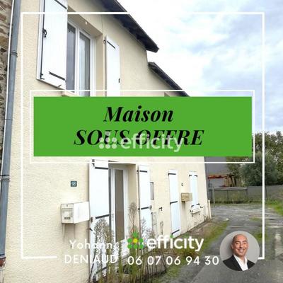 Maison - 60 m² - 3 pièces