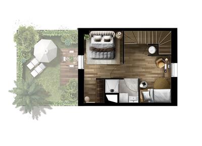 Appartement - 33 m² - 3 pièces