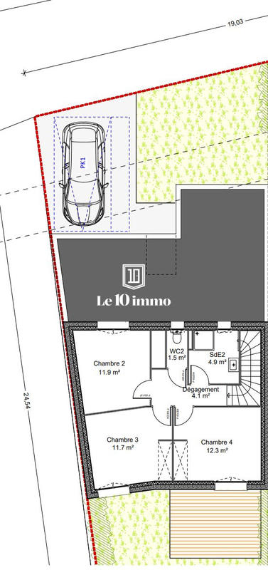 Maison - 115 m² - 5 pièces