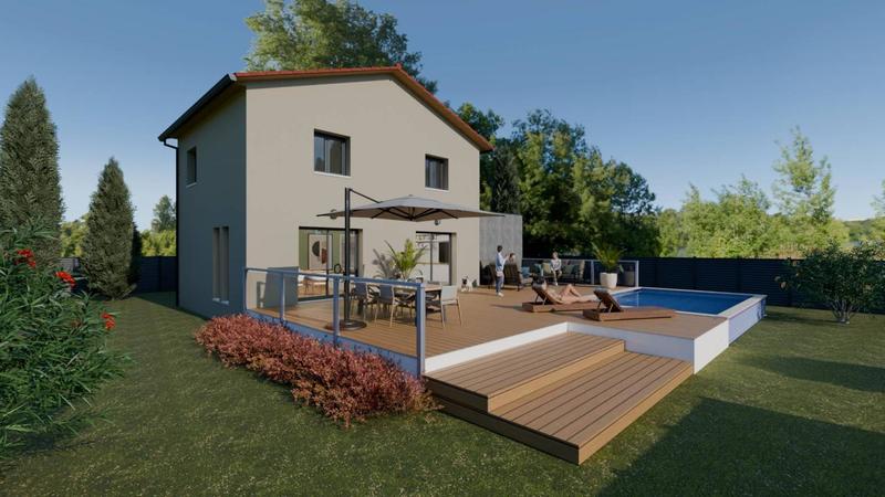 Maison - 98 m² - 4 pièces