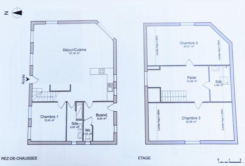 Pavillon - 150 m² - 5 pièces