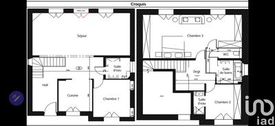 Maison de ville - 125 m² - 4 pièces