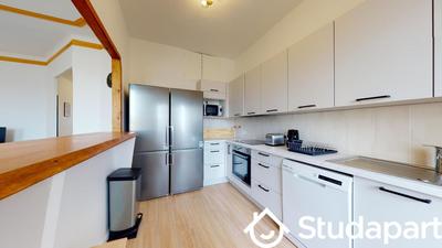 Chambre - 9 m² - 1 pièce