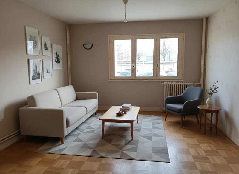 Appartement - 61 m² - 3 pièces