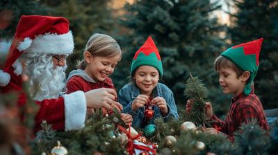 Les ateliers des petits lutins - Fabrique ton Père Noël !