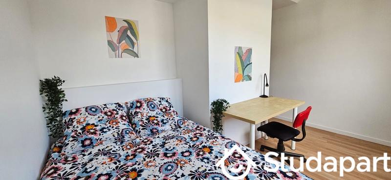 Chambre - 15 m² - 1 pièce