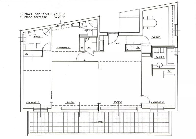 Appartement - 143 m² - 4 pièces