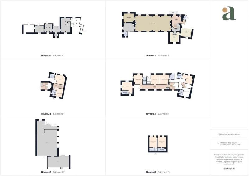 Maison ancienne - 1 000 m² - 16 pièces