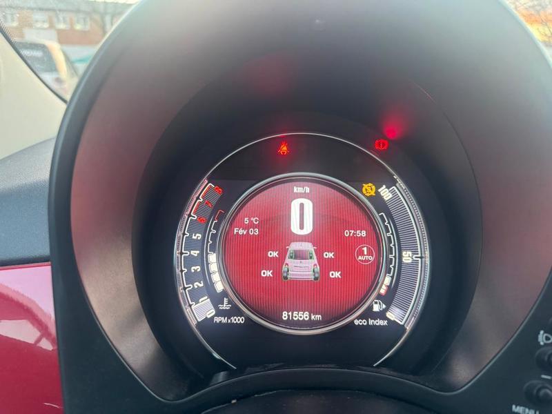 Fiat 500 Twinair 85 Cv Lounge/ Boite Automatique/ Toit Panoramique