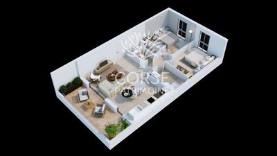 Appartement - 89 m² - 3 pièces