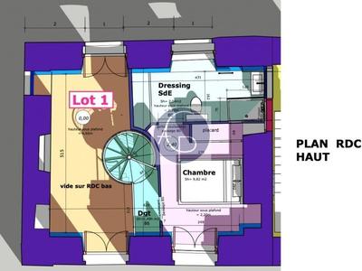 Appartement - 49 m² - 2 pièces