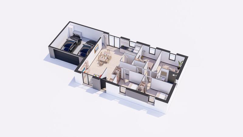 Maison - 90 m² - 6 pièces