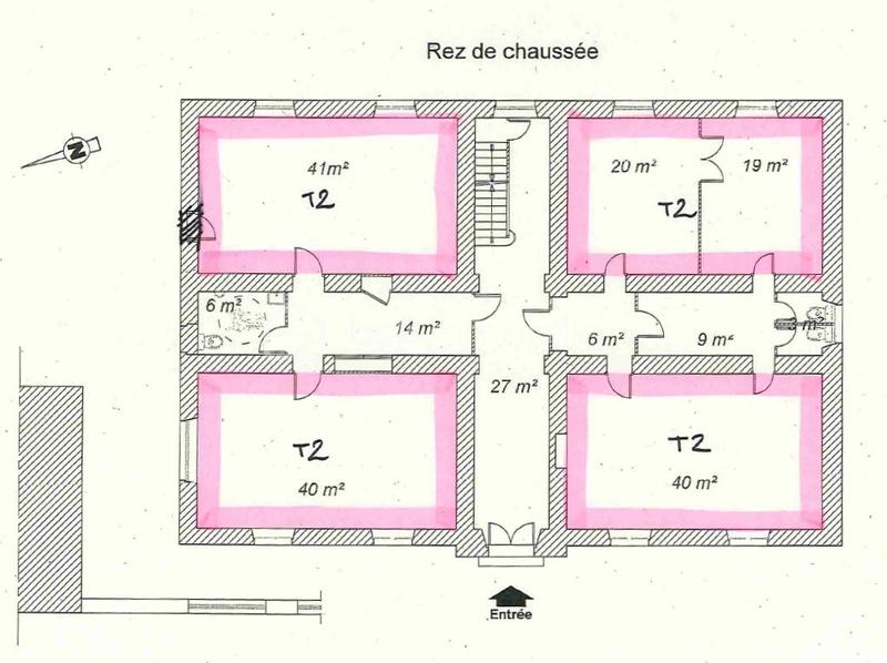 Immeuble - 495 m² - 18 pièces