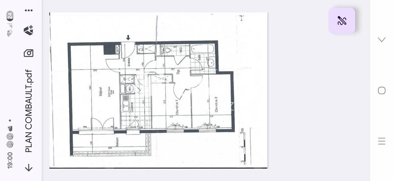 Appartement - 60 m² - 3 pièces