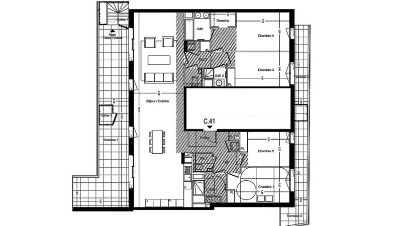 Appartement - 149 m² - 5 pièces