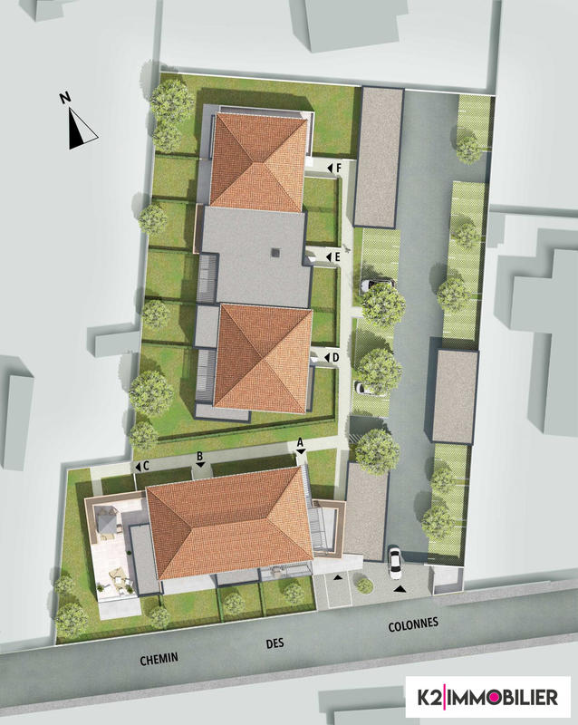 Appartement - 77 m² - 3 pièces