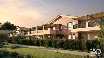 Appartement - 43 m² - 2 pièces