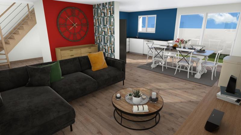 Maison - 100 m² - 5 pièces