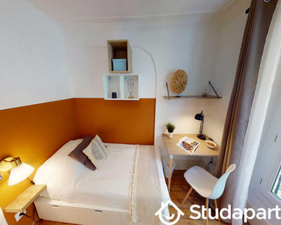 Chambre - 80 m² - 1 pièce