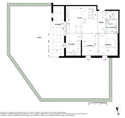 Appartement - 64 m² - 3 pièces