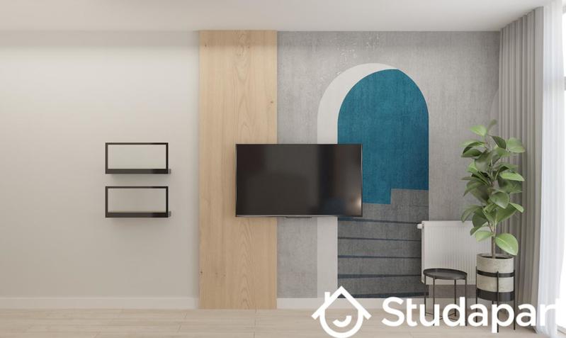 Chambre - 18 m² - 1 pièce