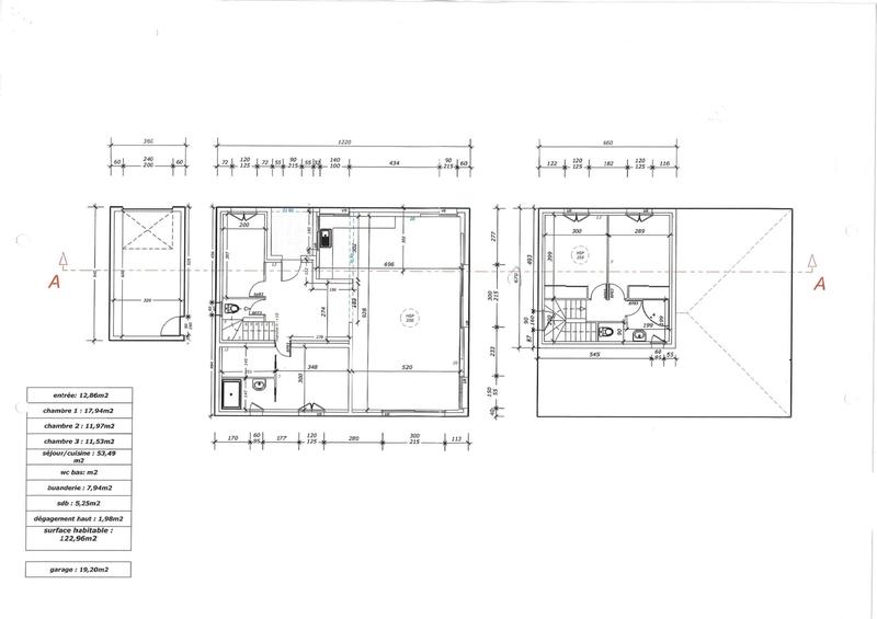 Maison - 123 m² - 4 pièces