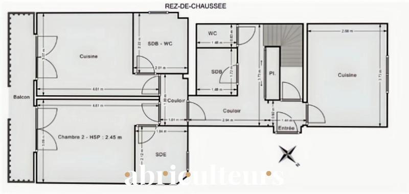 Maison ancienne - 164 m² - 8 pièces