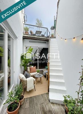 Maison de ville - 86 m² - 4 pièces