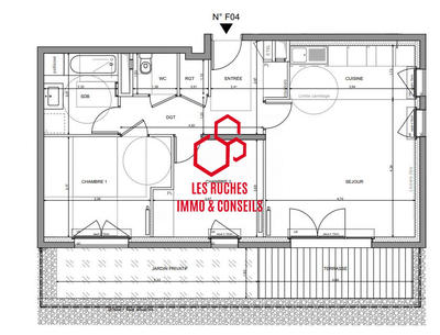 Appartement - 67 m² - 3 pièces