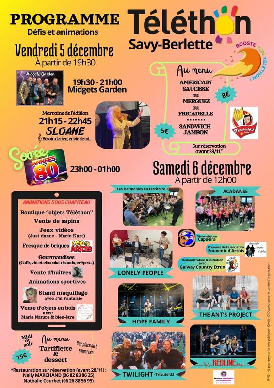 Telethon Savy-Berelette 2025