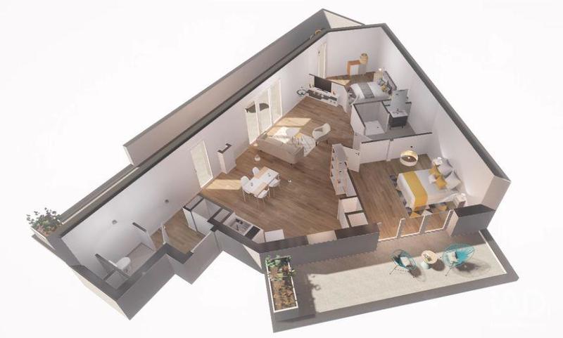 Appartement - 78 m² - 3 pièces