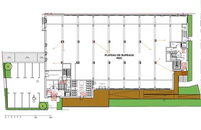 Bureau - 941 m²