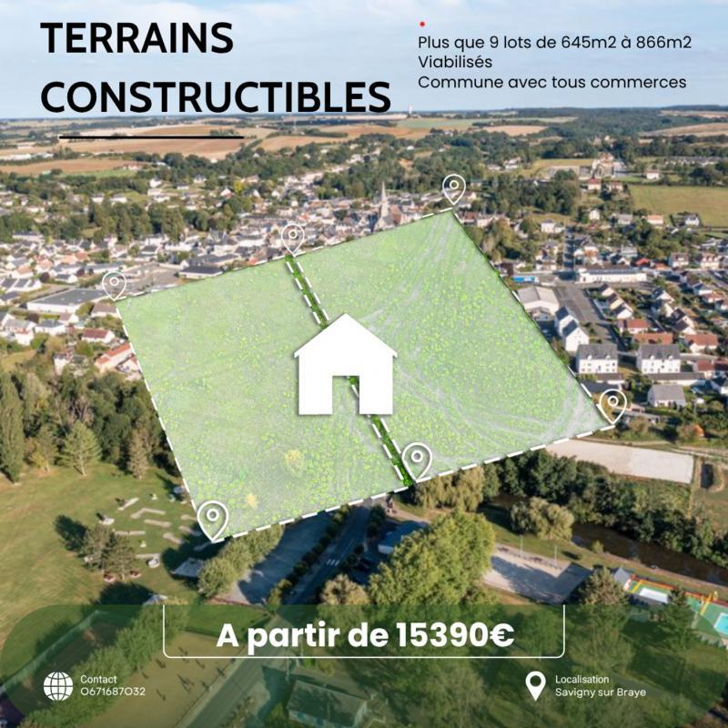 Terrain - 645 m²