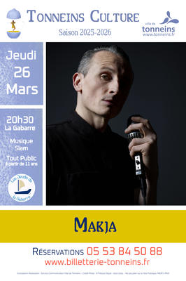 Les Jeudis de la Gabarre - Musique Slam -&quot;Makja&quot;