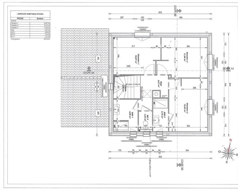 Maison - 99 m² - 4 pièces