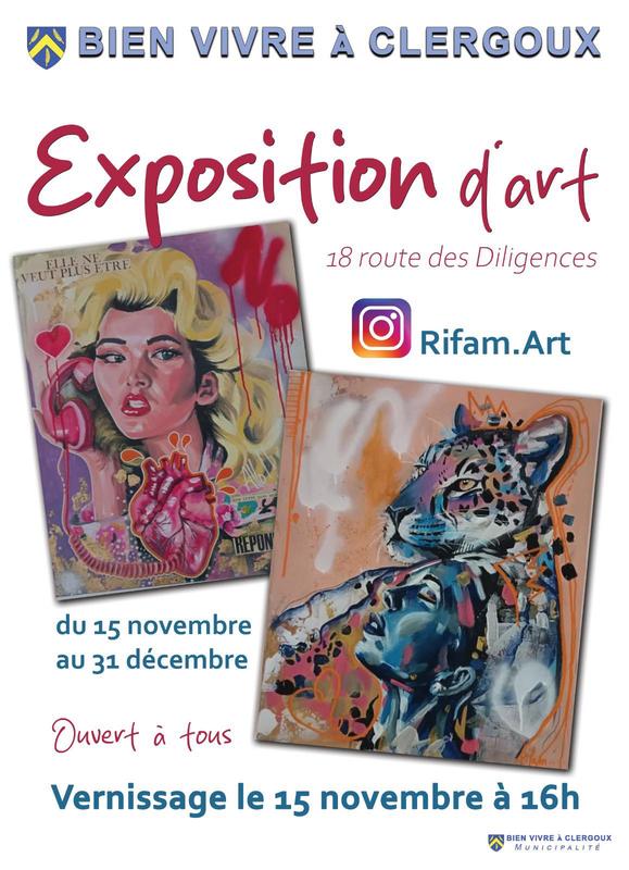 Exposition d'art