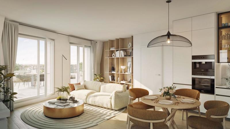 Appartement - 98 m² - 4 pièces